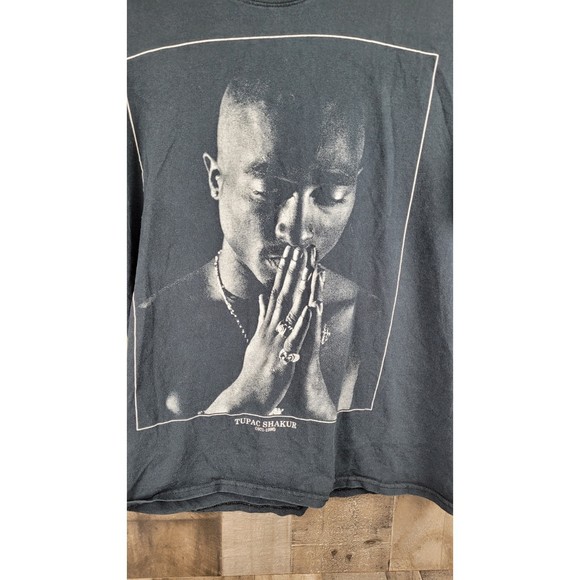 Tupac Shakur 1971-1996 Adult Tee Size Med 100% Cotton - Picture 3 of 5